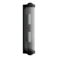 Open Design OR84498 - FUMI fürdőszobai fali lámpa 2xG9/8W/230V IP44 fekete