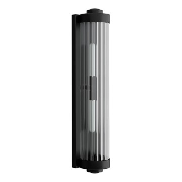 Open Design OR84498 - FUMI fürdőszobai fali lámpa 2xG9/8W/230V IP44 fekete