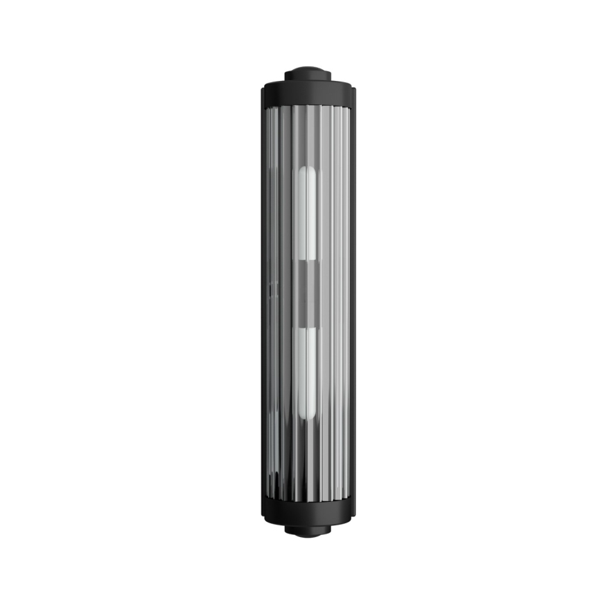 Open Design OR84498 - FUMI fürdőszobai fali lámpa 2xG9/8W/230V IP44 fekete