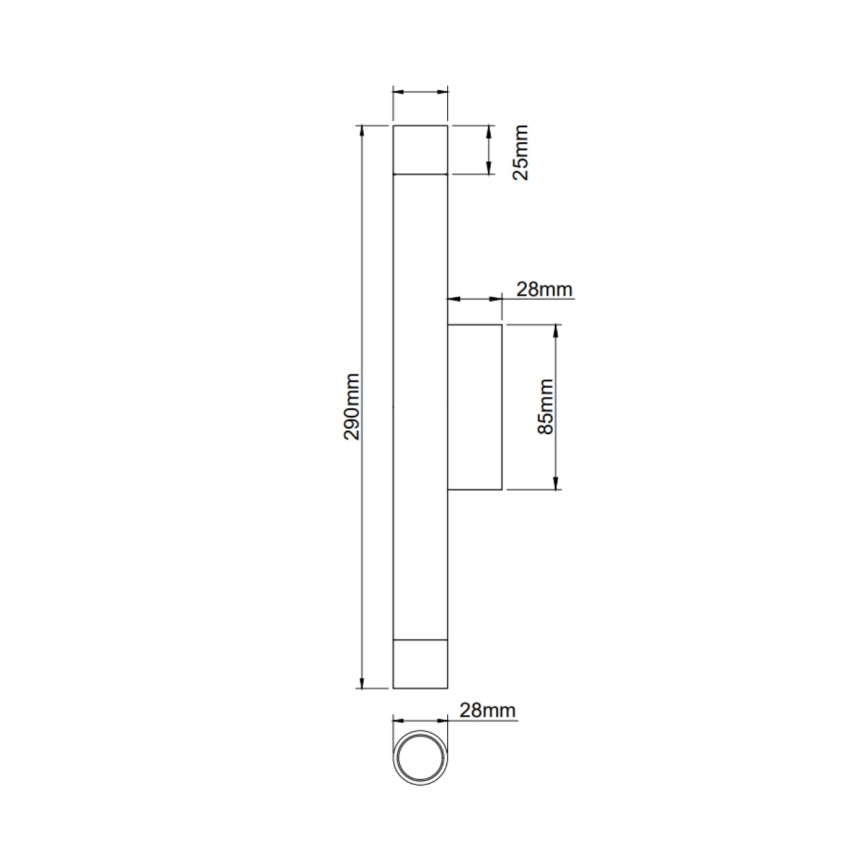 Open Design OR84559 - Fali lámpa Q 2xG9/3,5W/230V fehér/arany