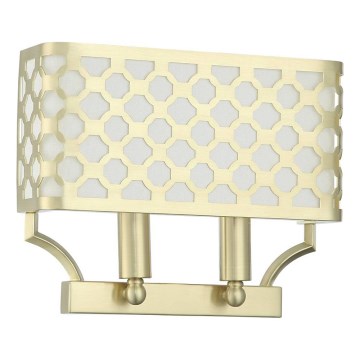 Open Design OR84603 - VERNO fali lámpa 2xE14/12W/230V sárgaréz