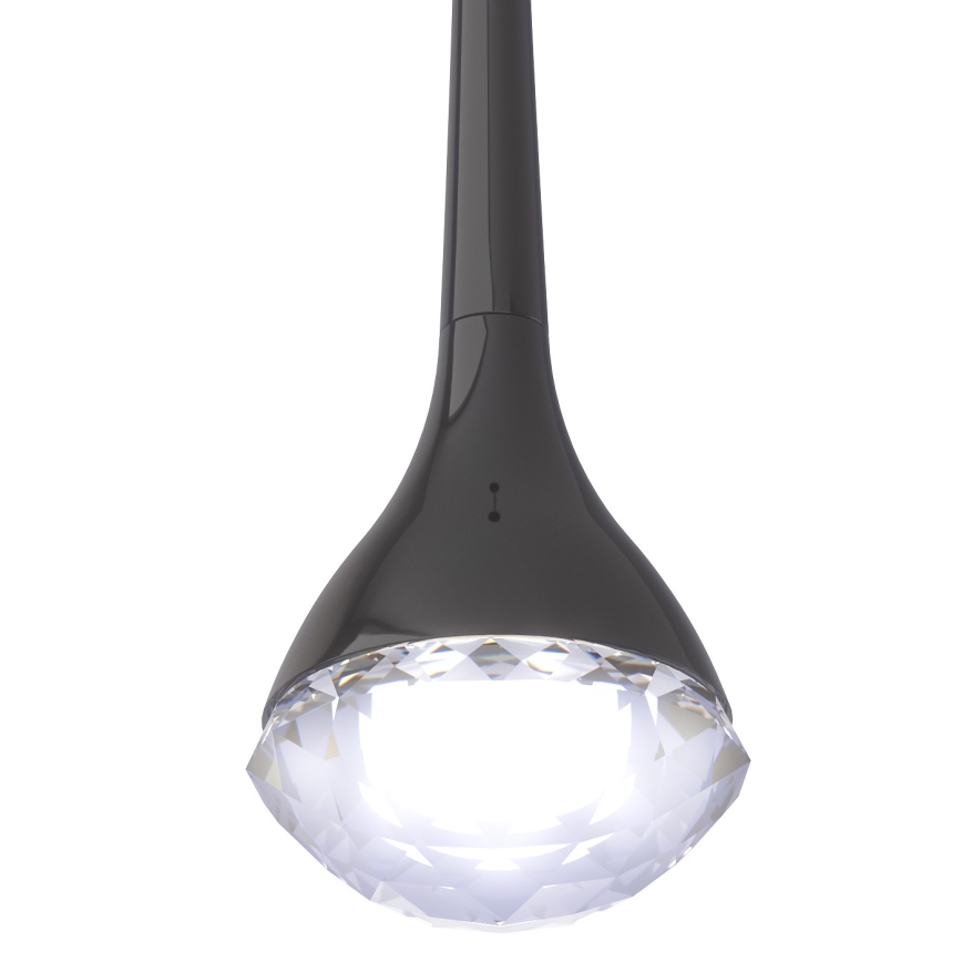 Open Design OR84795 - LED csillár kábelen CRIMA LED/7W/230V fekete
