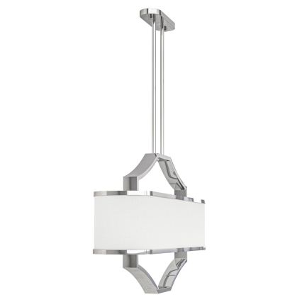 Open Design OR84849 - Rúdon szerelt csillár GERDO OVALE 6xE14/12W/230V fényes króm/fehér