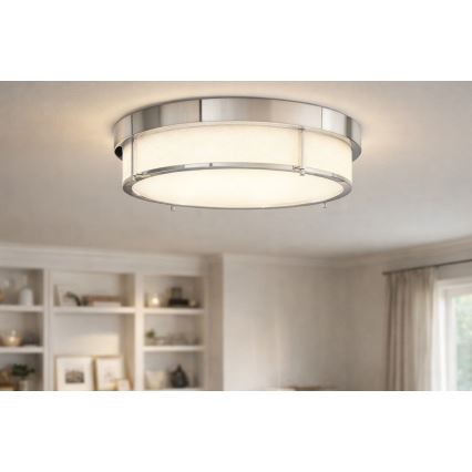 Open Design OR84924 - ROMI mennyezeti lámpa 4x E14 / 12W / 230V, átm. 50 cm, fényes króm