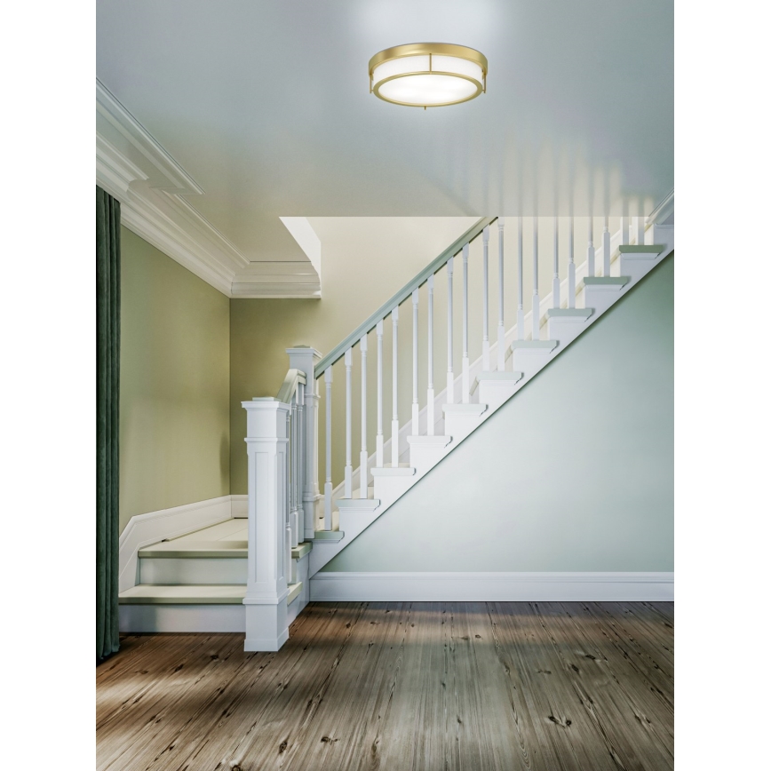 Open Design OR84931 - ROMI mennyezeti lámpa 4xE14/12W/230V Ø 50 cm sárgaréz