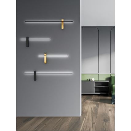 Open Design OR85068 - BENE LED fali lámpatest LED/7W/230V 62 cm fekete