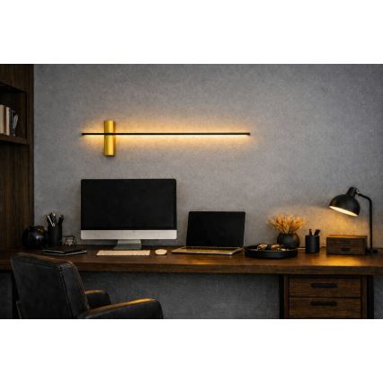 Open Design OR85082 - LED fali lámpatest BENE LED/7W/230V 62 cm arany
