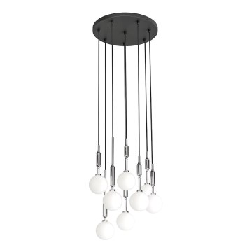 Open Design OR85327 - ERO 8xG9/8W/230V kábelen függő csillár, fényes króm