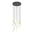 Open Design OR85334 - Kábeles csillár ERO 8xG9/8W/230V arany