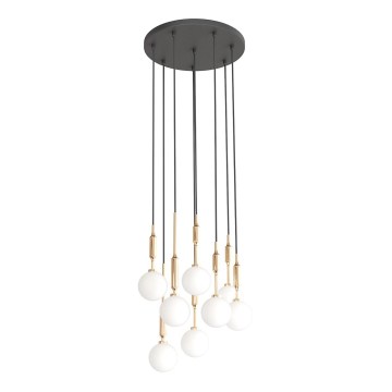 Open Design OR85334 - Kábeles csillár ERO 8xG9/8W/230V arany