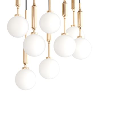 Open Design OR85334 - Kábeles csillár ERO 8xG9/8W/230V arany