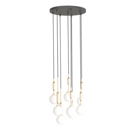 Open Design OR85334 - Kábeles csillár ERO 8xG9/8W/230V arany