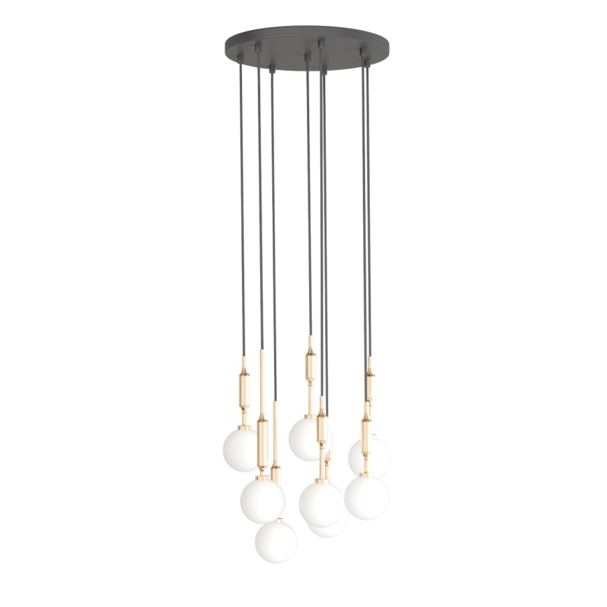 Open Design OR85334 - Kábeles csillár ERO 8xG9/8W/230V arany