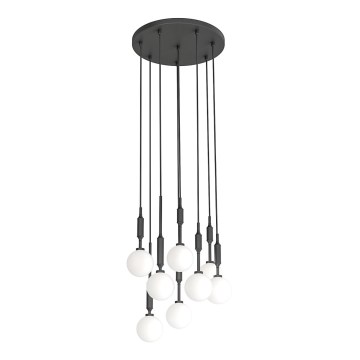 Open Design OR85341 - Kábeles ERO csillár 8xG9/8W/230V fekete