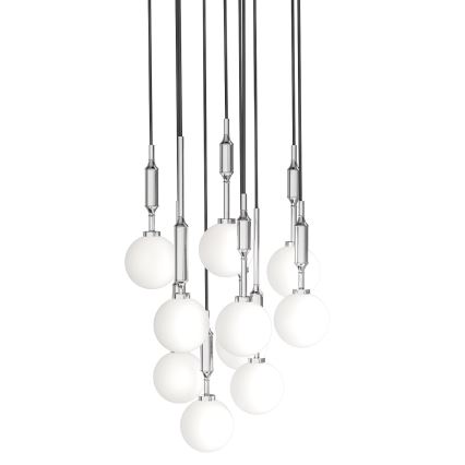 Open Design OR85358 - ERO kábelre függesztett csillár 10xG9/8W/230V fényes króm
