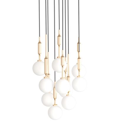 Open Design OR85365 - ERO kábelre függesztett csillár 10xG9/8W/230V arany