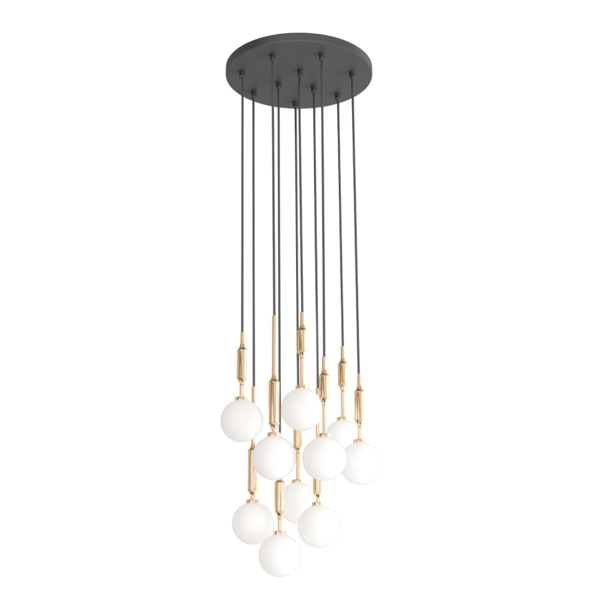 Open Design OR85365 - ERO kábelre függesztett csillár 10xG9/8W/230V arany