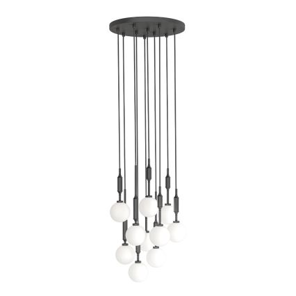 Open Design OR85372 - ERO kábelen függő csillár 10xG9/8W/230V, fekete