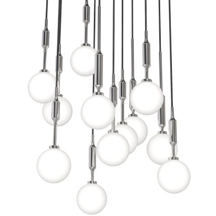 Open Design OR85389 - ERO kábelen függesztett csillár 12xG9/8W/230V fényes króm