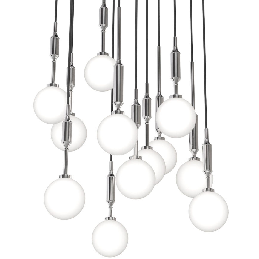 Open Design OR85389 - ERO kábelen függesztett csillár 12xG9/8W/230V fényes króm