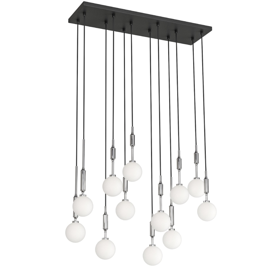 Open Design OR85440 - Kábelen függesztett csillár ERO 12xG9/8W/230V fényes króm