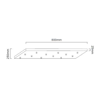 Open Design OR85440 - Kábelen függesztett csillár ERO 12xG9/8W/230V fényes króm