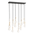 Open Design OR85457 - Kábelre függesztett ERO csillár 12xG9/8W/230V arany