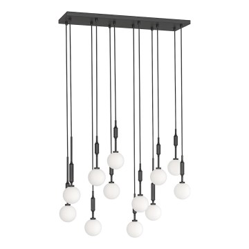 Open Design OR85464 - Kábeles csillár ERO 12xG9/8W/230V fekete