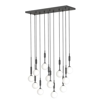 Open Design OR85464 - Kábeles csillár ERO 12xG9/8W/230V fekete