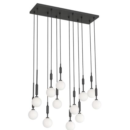 Open Design OR85464 - Kábeles csillár ERO 12xG9/8W/230V fekete
