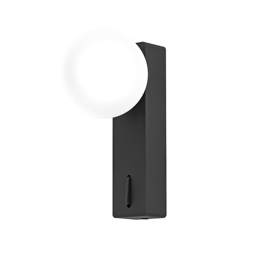 Open Design OR85570 - Fali lámpatest BOLETTA 1xG9/8W/230V fekete