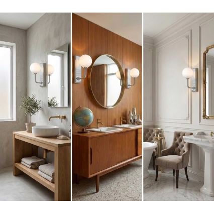Open Design OR85594 - Fürdőszobai fali lámpa ERO 1xG9/9W/230V IP44 fényes króm
