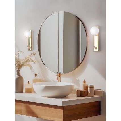 Open Design OR85600 - Fürdőszobai fali lámpa ERO 1xG9/9W/230V IP44 sárgaréz