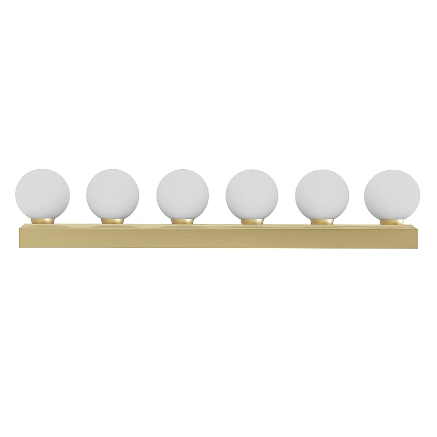 Open Design OR85686 - Fürdőszobai fali lámpatest MERINO 6xG9/8W/230V 61 cm IP44 sárgaréz