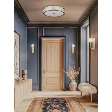 Open Design OR85761 - Mennyezeti lámpa SANDRO 4xE14/12W/230V átm. 50 cm sárgaréz