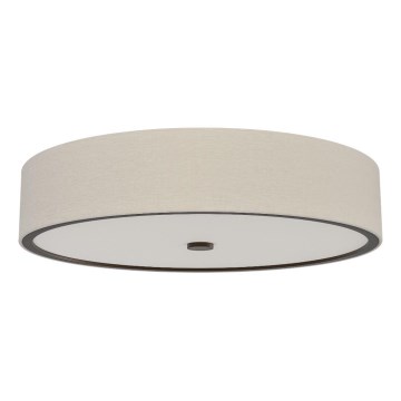 Open Design OR85990 - ZALINDRO mennyezeti lámpatest 4xE27/15W/230V, átm. 54,5 cm, bézs/barna