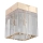 Open Design OR86188 - CUBO spotlámpa 1xG9/8W/230V átlátszó/rózsaarany