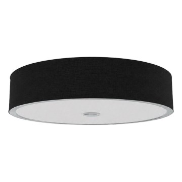 Open Design OR86577 - Mennyezeti lámpa ZALINDRO 6xE27/15W/230V átm. 74,5 cm fekete/fényes króm