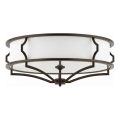 Open Design OR86607 - Mennyezeti lámpa STESSO 4xE27/12W/230V átm. 65 cm barna