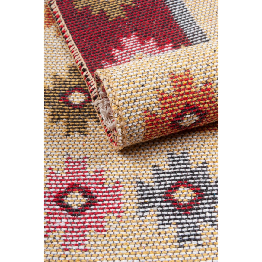 Orientális KILIM szőnyeg 80x150 cm piros
