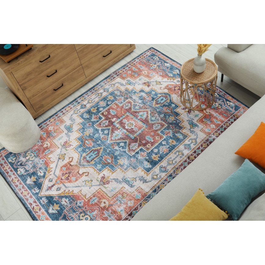 Orientális szőnyeg DOVE-VINTAGE 160x220 cm 2600 g/m2, sokszínű