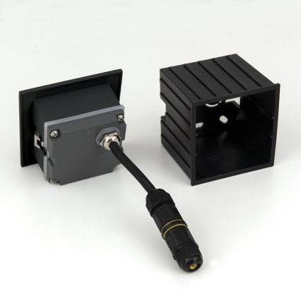 Beépíthető LED lámpa LORO LED/2W/230V IP65 fekete