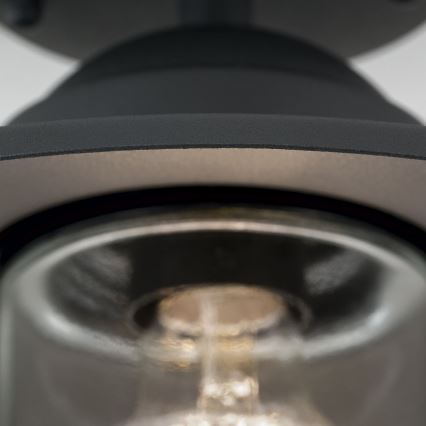 Kültéri csillár EDWARD 1xE27/60W/230V IP44 fekete