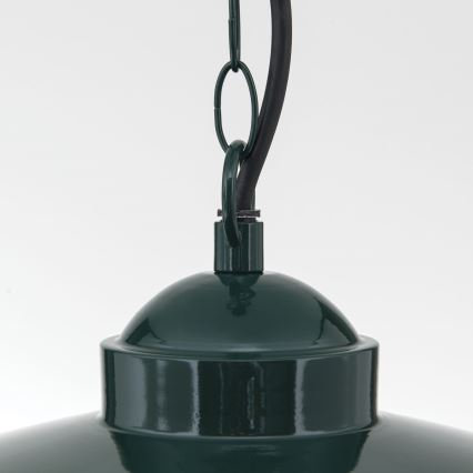 Kültéri függeszték EDWARD 1xE27/60W/230V IP44 zöld