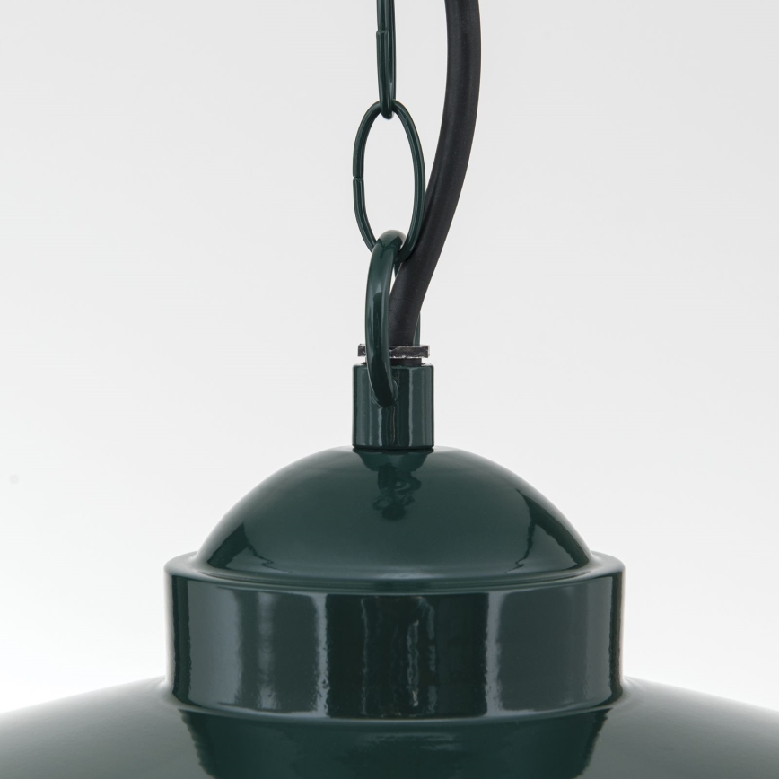 Kültéri függeszték EDWARD 1xE27/60W/230V IP44 zöld