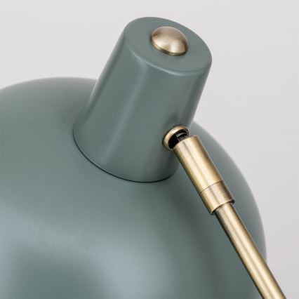 Asztali lámpa FEDRA 1xE14/40W/230V menta/sárgaréz