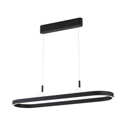 CARRARA kábeles LED csillár LED/80W/230V 2700/3000/4000K fekete