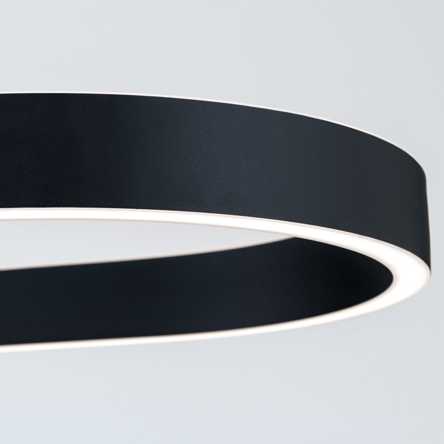 CARRARA kábeles LED csillár LED/80W/230V 2700/3000/4000K fekete