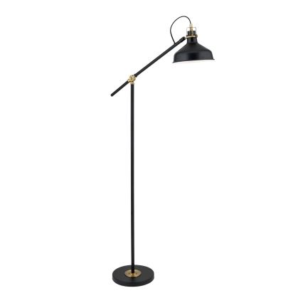 Állólámpa SCHILLER 1xE27/40W/230V fekete/bronz
