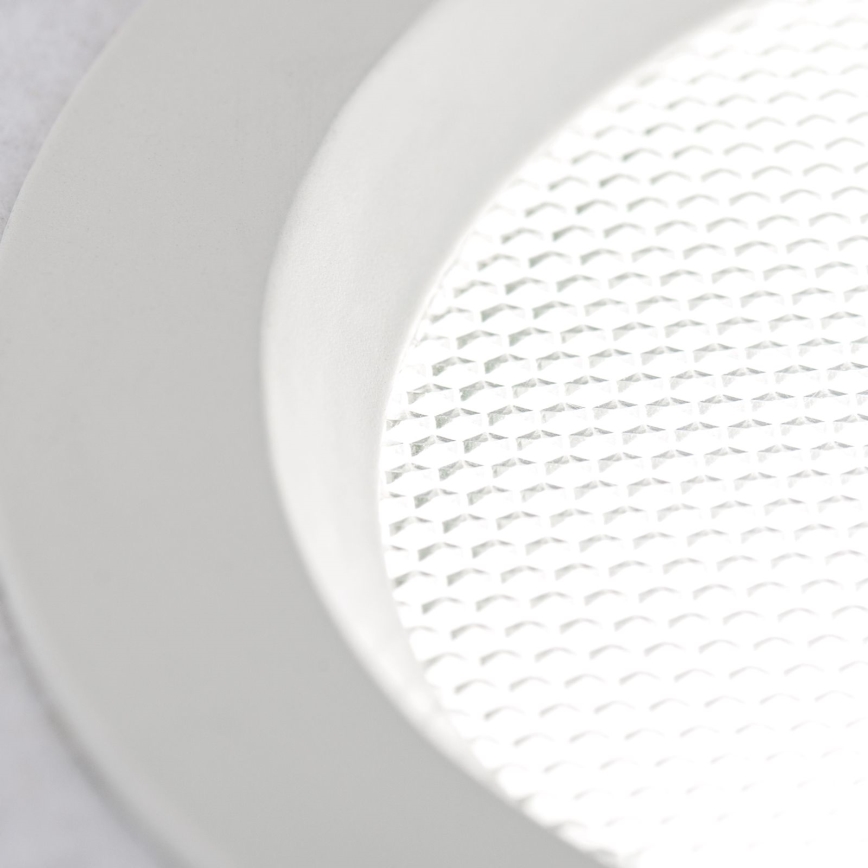 LED Dimmelhető fürdőszobai beépíthető mennyezeti lámpa OFFICE LED/15W/230V 3000/4000/6000K átm. 14 cm UGR19 IP44 fehér